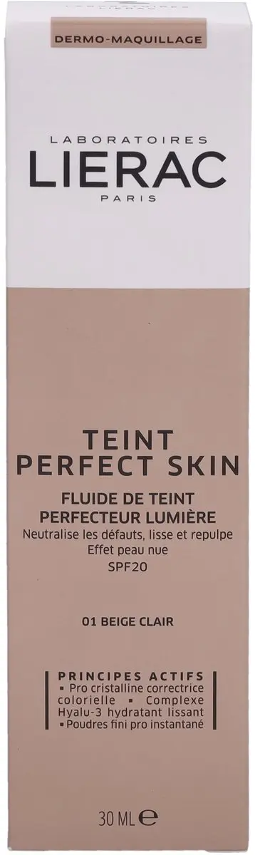 Lierac Teint Perfect SPF20 - 30ml - Light Beige