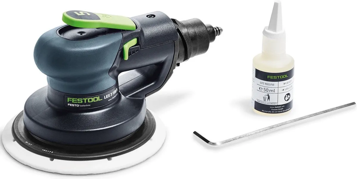 Festool LEX 3 150/5 Perslucht-Excenterschuurmachine