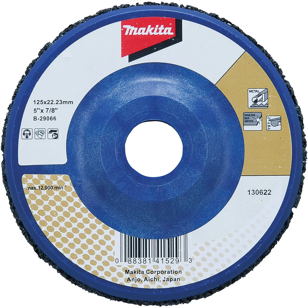 Makita B-29066 Reinigingsschijf 125mm
