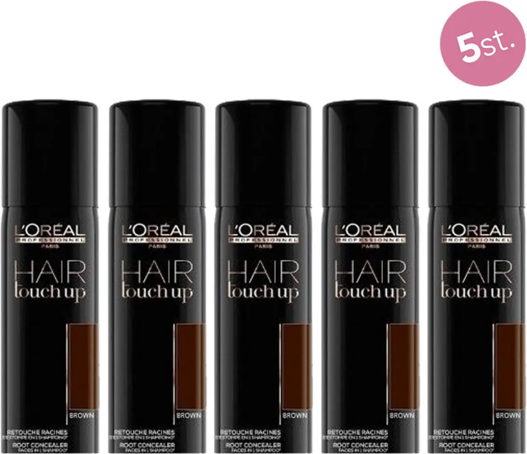 L'Oréal Professionnel Hair Touch Up Uitgroei Concealer Brown 75ml