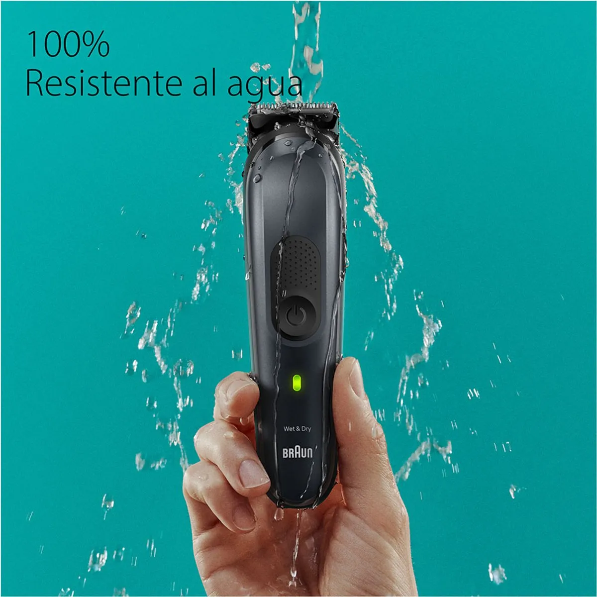 Braun MGK7491 Body Trimmer Styler 17-in-1 - 5 Opzetstukken - Zwart/Leigrijs