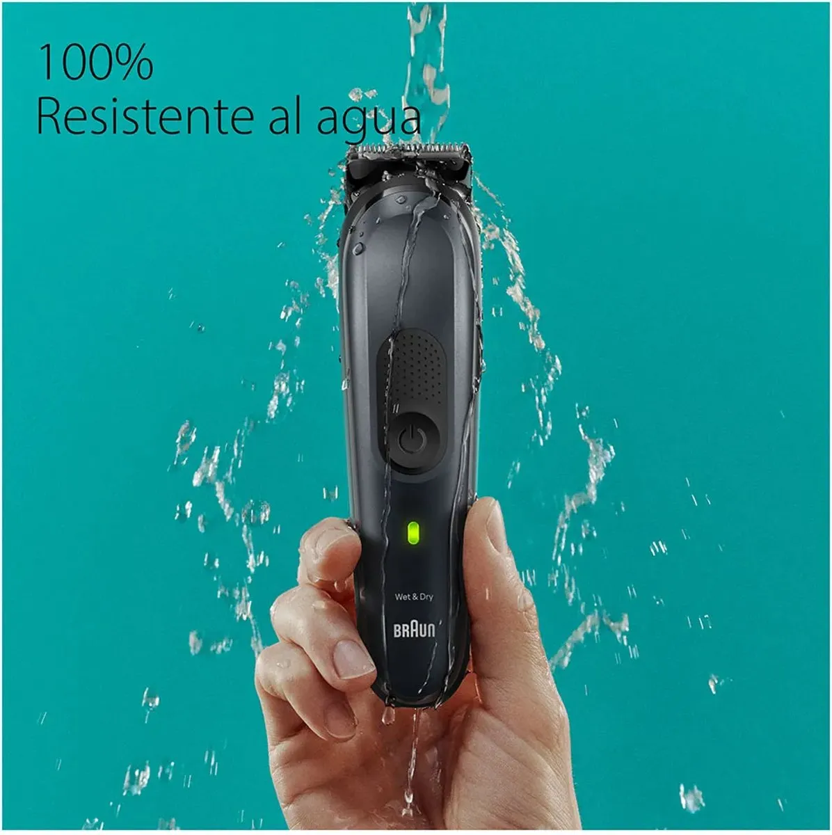 Braun MGK7491 Body Trimmer Styler 17-in-1 - 5 Opzetstukken - Zwart/Leigrijs