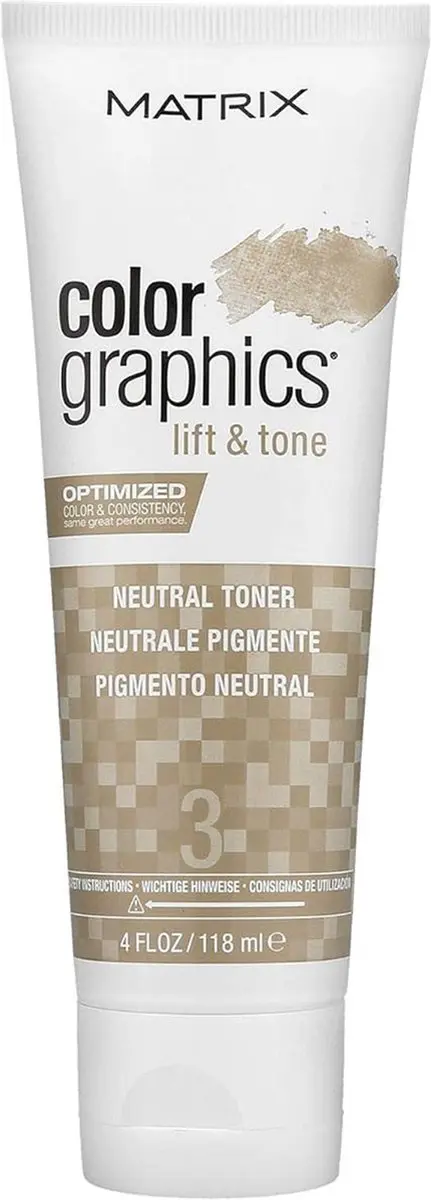 Matrix Colour Graphics Lift And Tone Neutral Toner 118ml