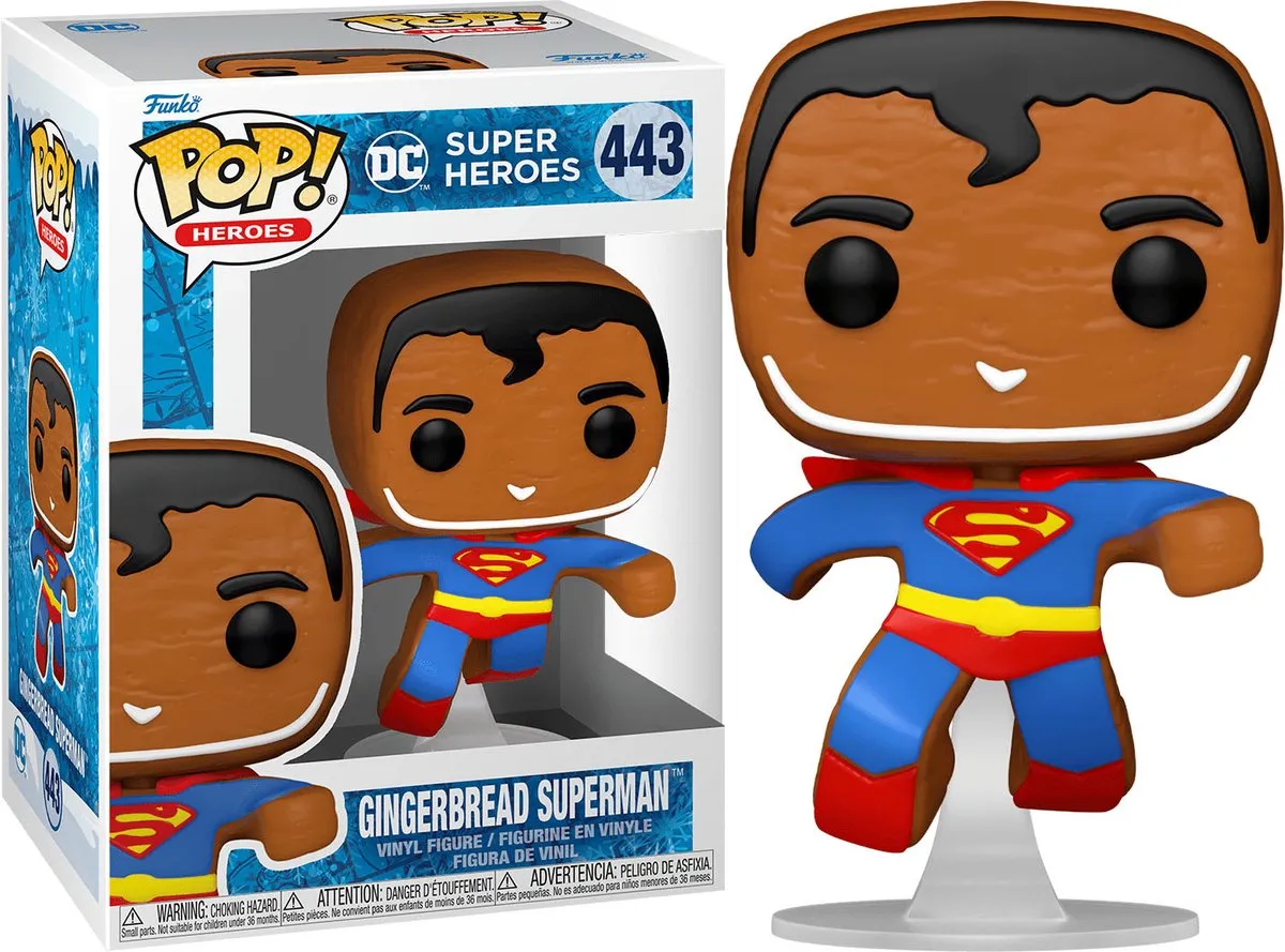 Funko Superman POP! Heroes Holiday 2022 - 9cm - Multicolor