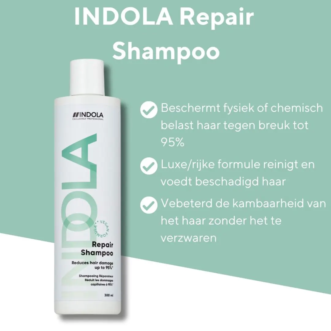 Indola Repair Shampoo 300ml
