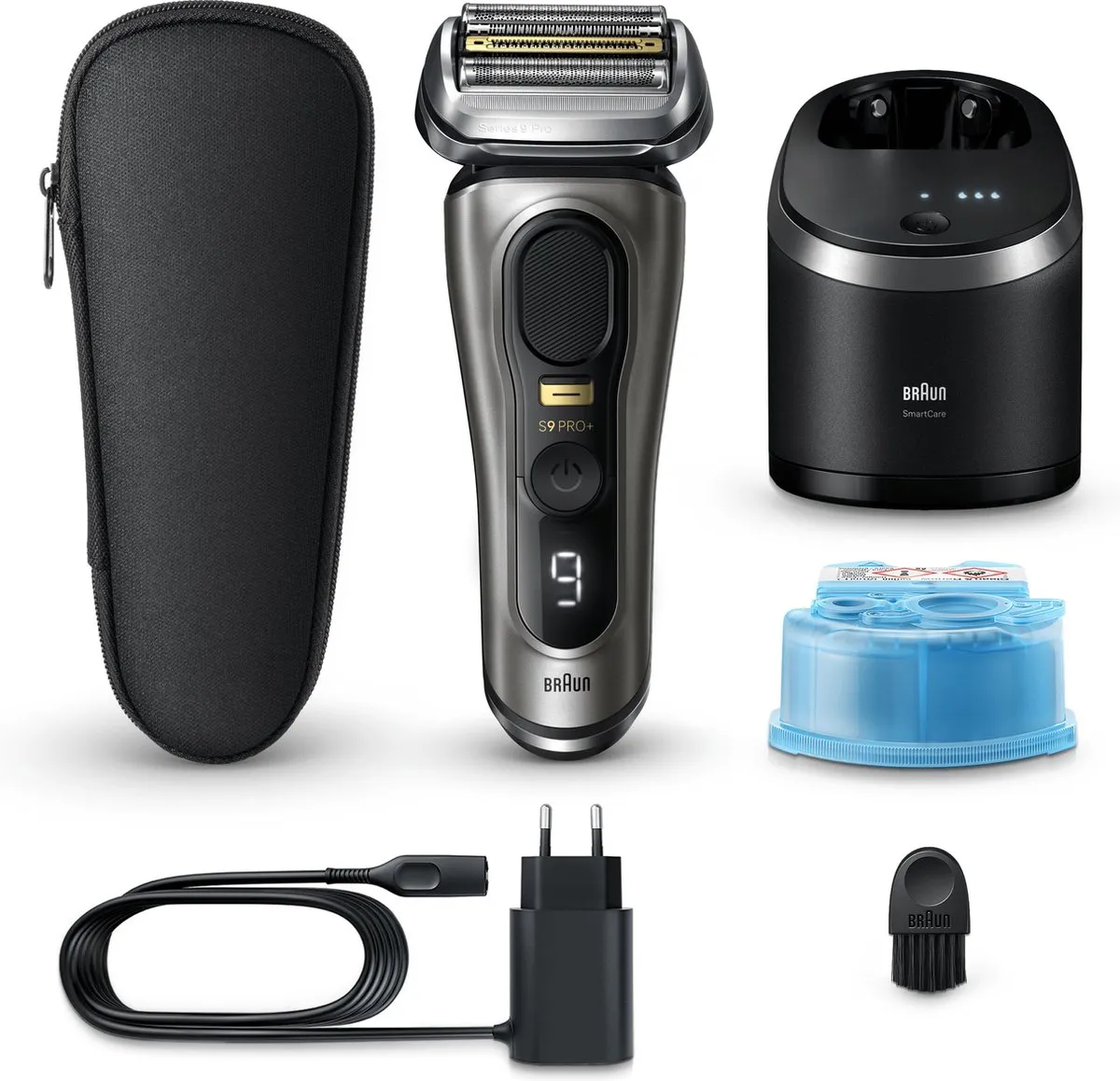 Braun Series 9 Pro+ 9565cc Elektrisch Scheerapparaat - 5 Mesjes - Grafiet