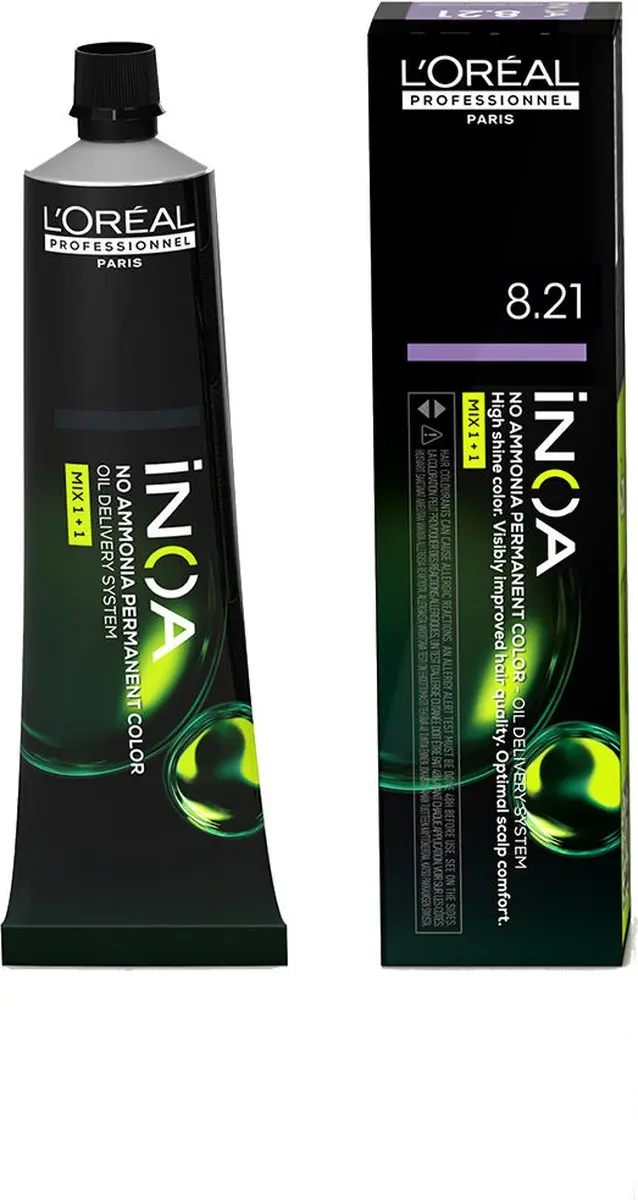 L'Oréal Professionnel Inoa Nº 8.21 Permanent Haarkleur 60g