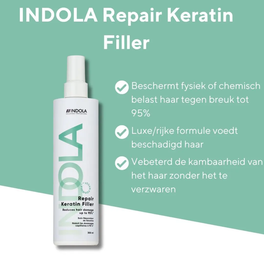 Indola Repair Keratine Filler Treatment 300ml