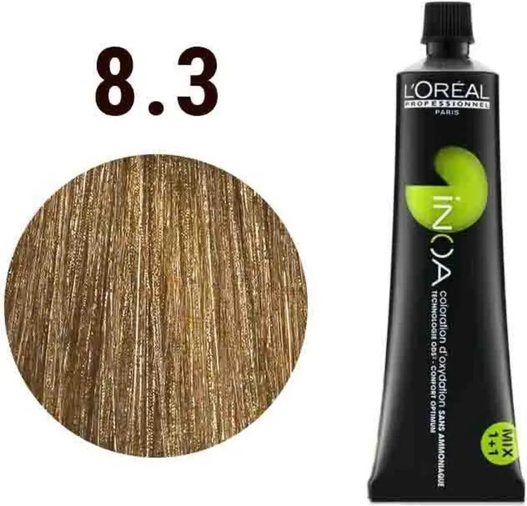 L'Oréal Professionnel iNOA Haarverf 60ml - Kleur 8.3