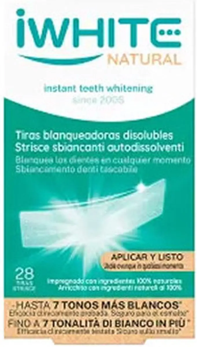 iWhite 28 Stuks Witmakende Tandbleekstrips
