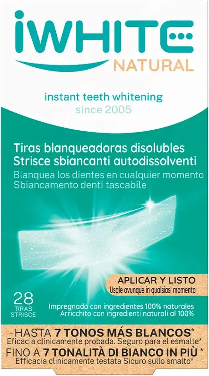 iWhite 28 Stuks Witmakende Tandbleekstrips - 3ml