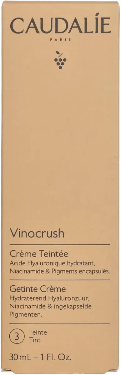 Caudalie Vinocrush Getinte Crème 3x30ml