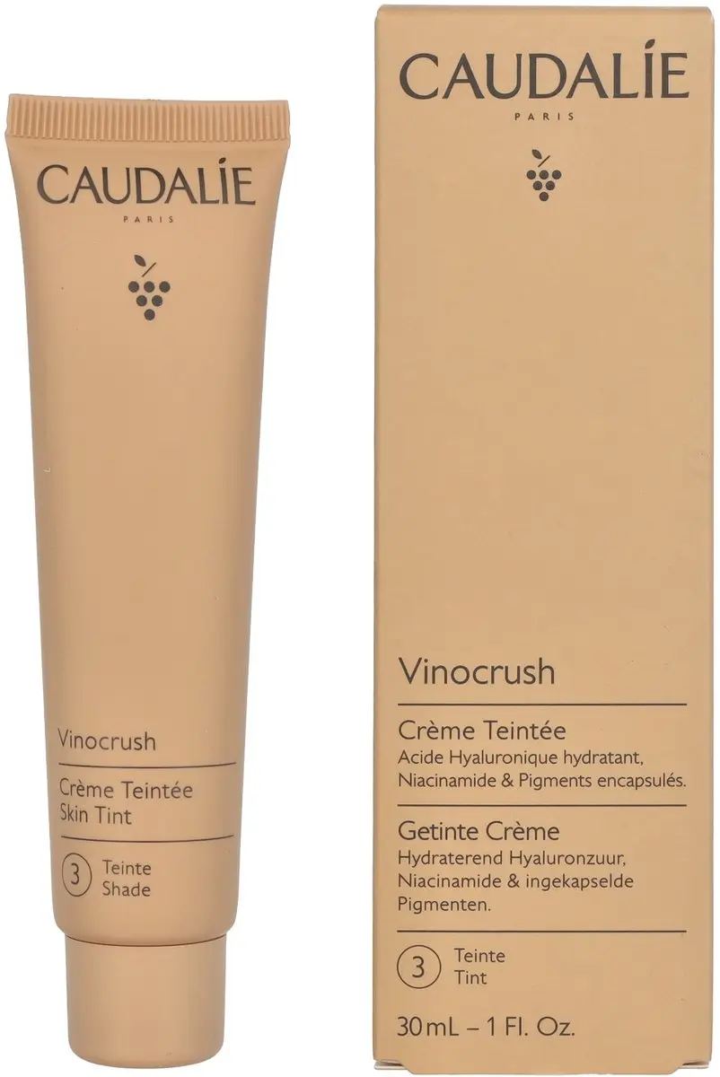 Caudalie Vinocrush Getinte Crème 3x30ml