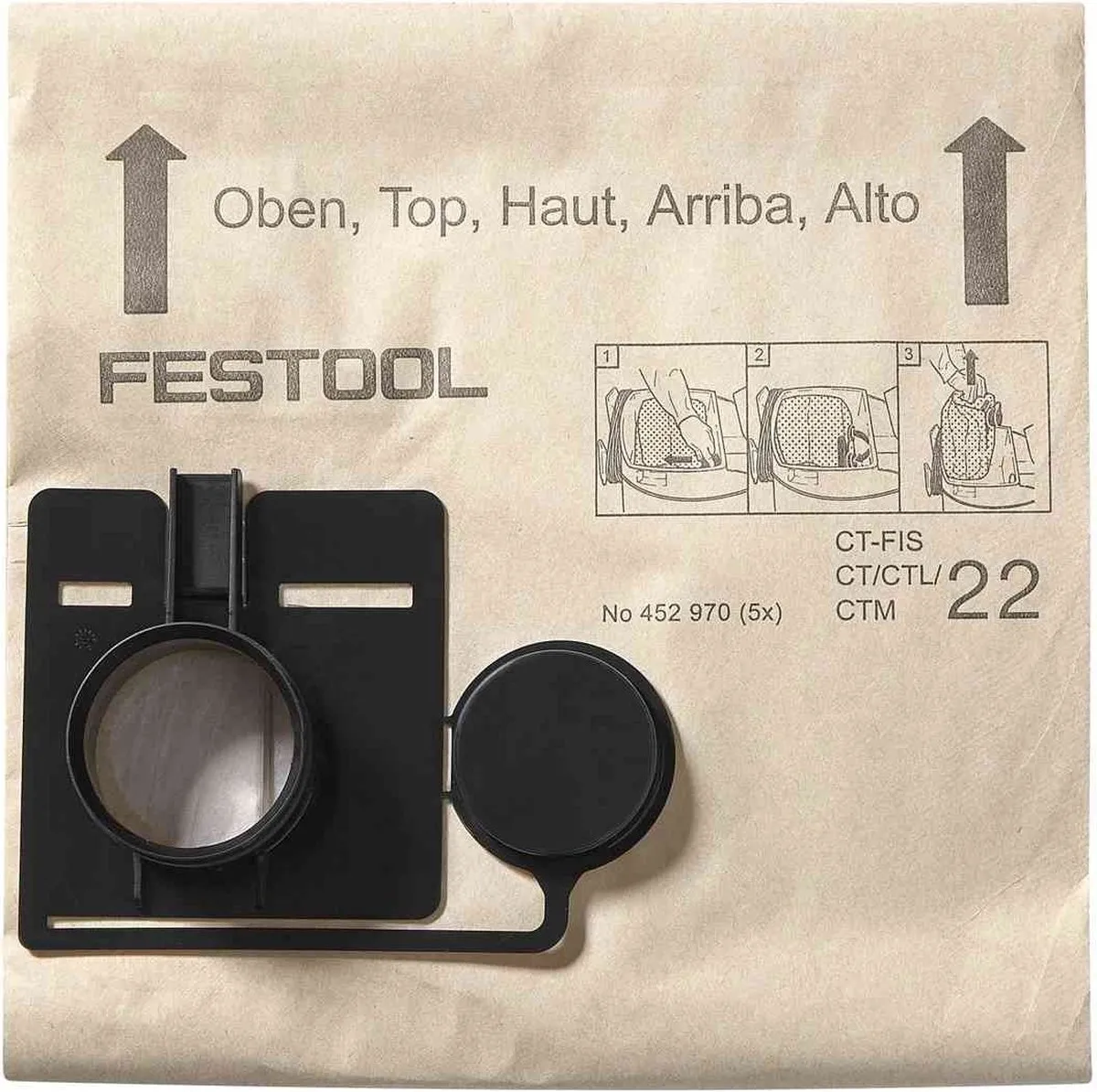Festool FIS-CT 22/5 Filterzak