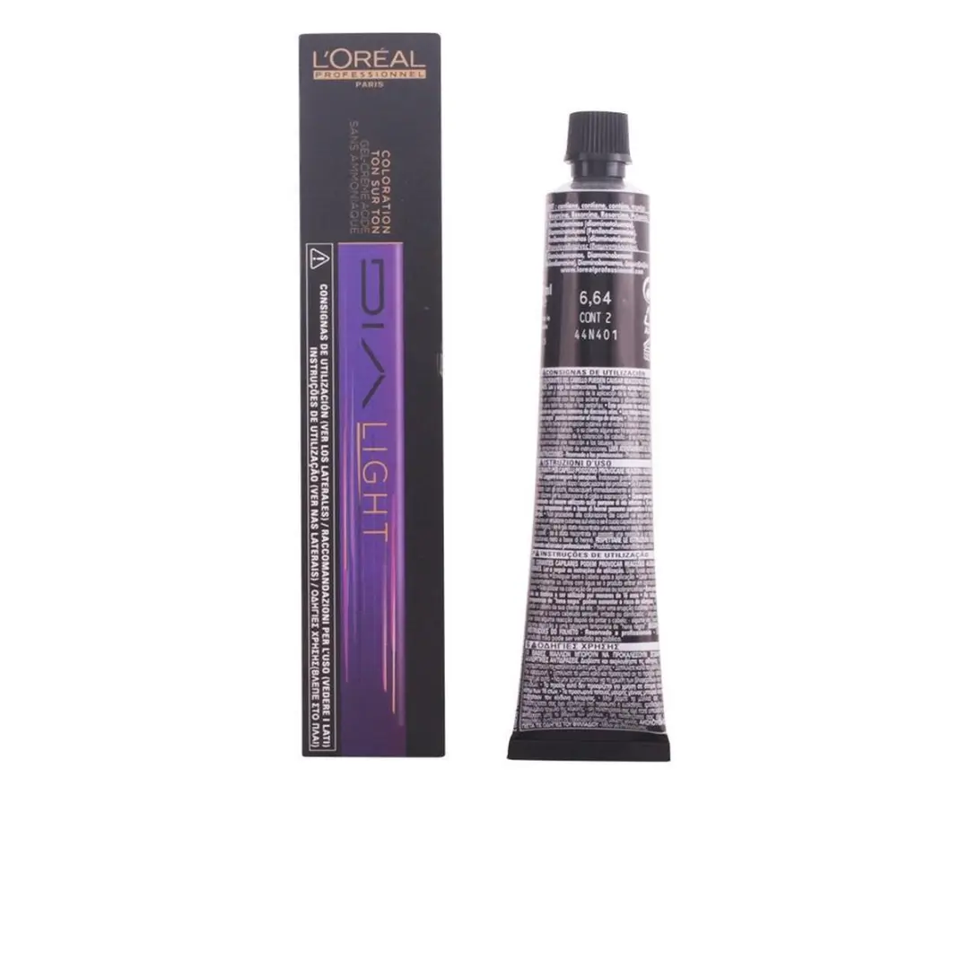 L'Oréal Professionnel Dia Light Haarverf 6.64 - 50ml - afbeelding 6 van 6