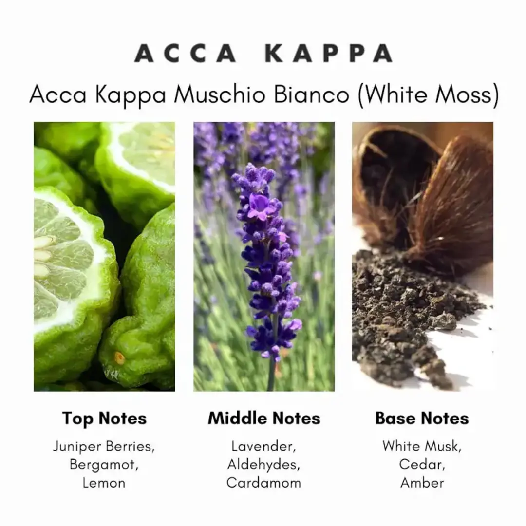 Acca Kappa White Moss Eau de Cologne 100ml