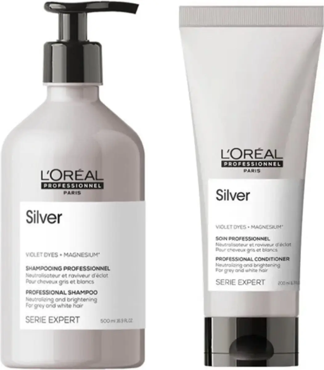 L'Oréal Professionnel SE Silver Shampoo & Conditioner 700ml