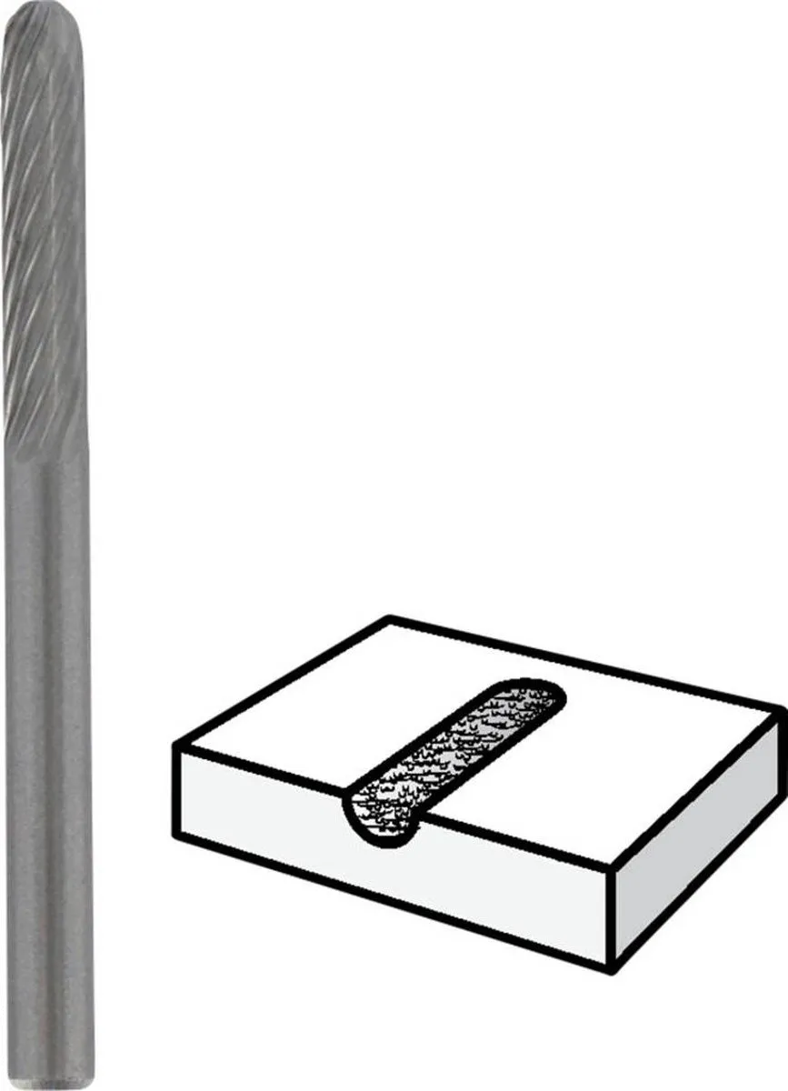Dremel 9903 Hardmetalen Frees - Spitse punt 3,2 mm