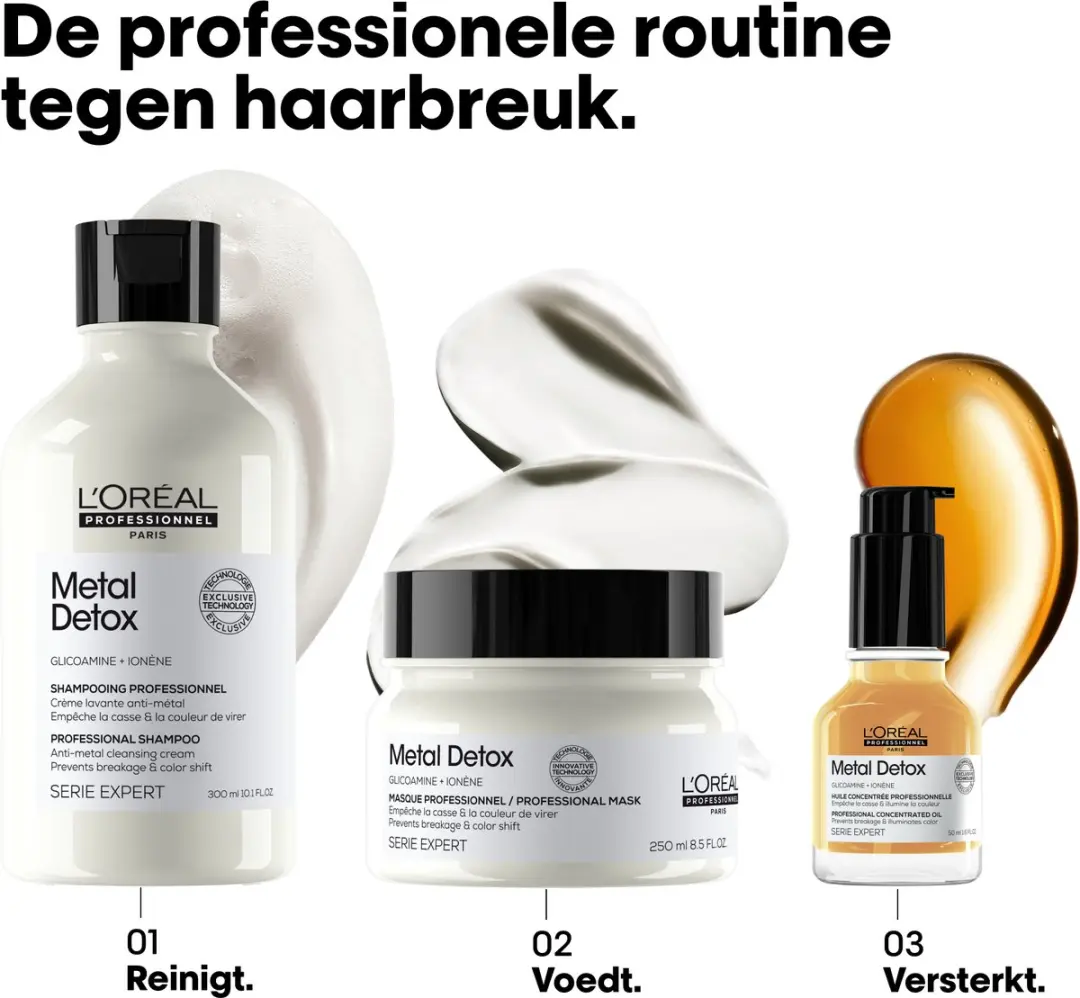 L'Oréal Professionnel Metal Detox Masker 500ml - Blond