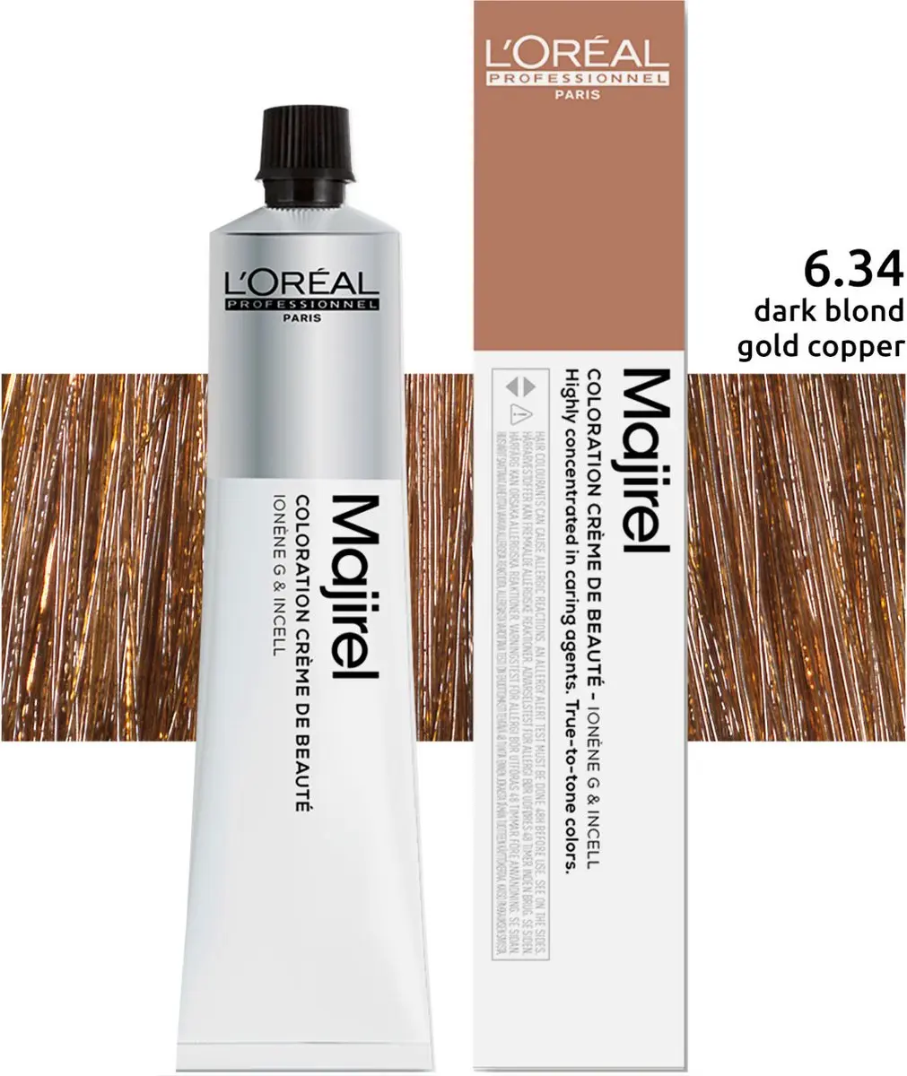 L'Oréal Professionnel Majirel Haarverf 50ml - 6.34