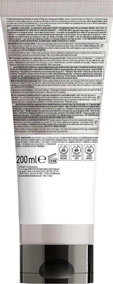 L'Oréal Professionnel Silver Conditioner 200ml