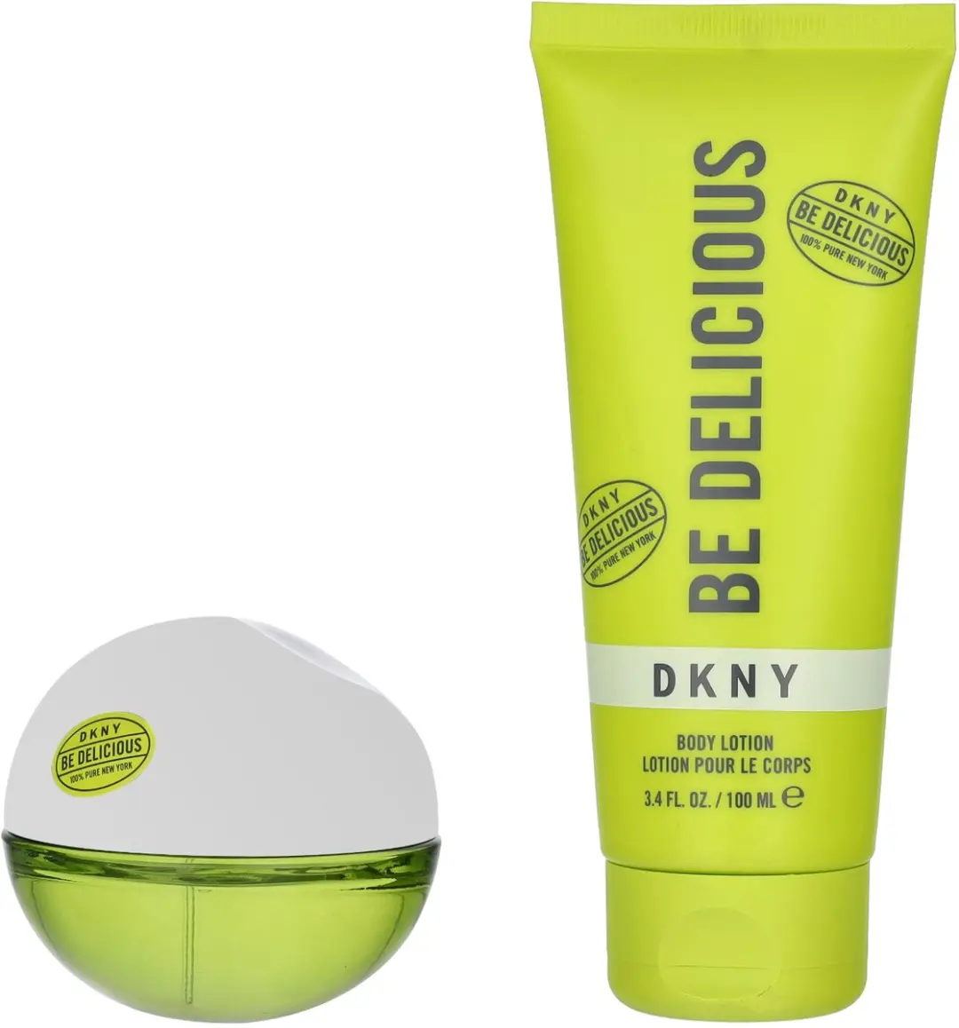 DKNY Be Delicious Geurset - 130ml Parfum & Bodylotion