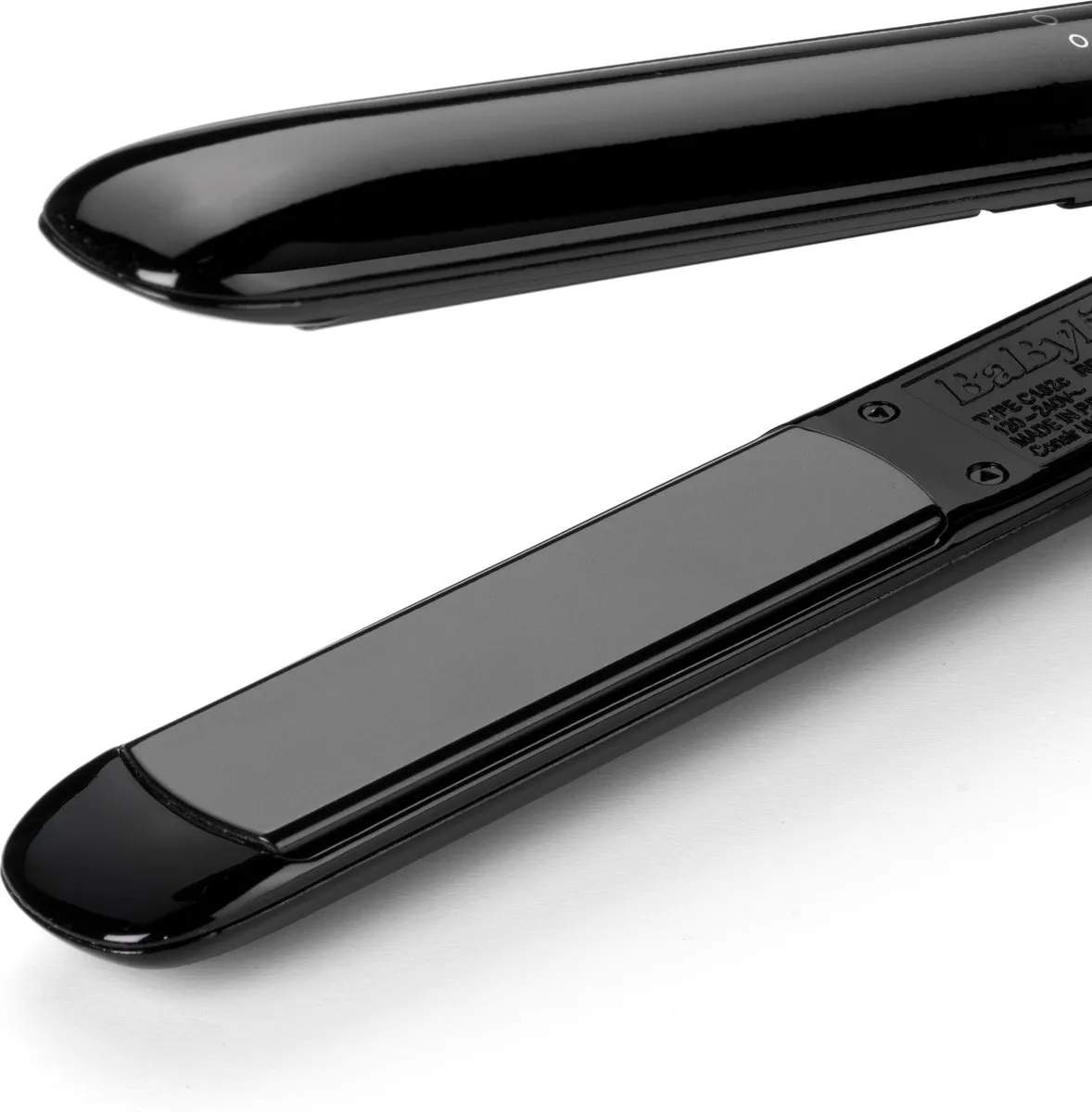 Babyliss Sleek Finish ST255E Stijltang - 230°C - Tourmaline-keramisch - Zwart/Zilver