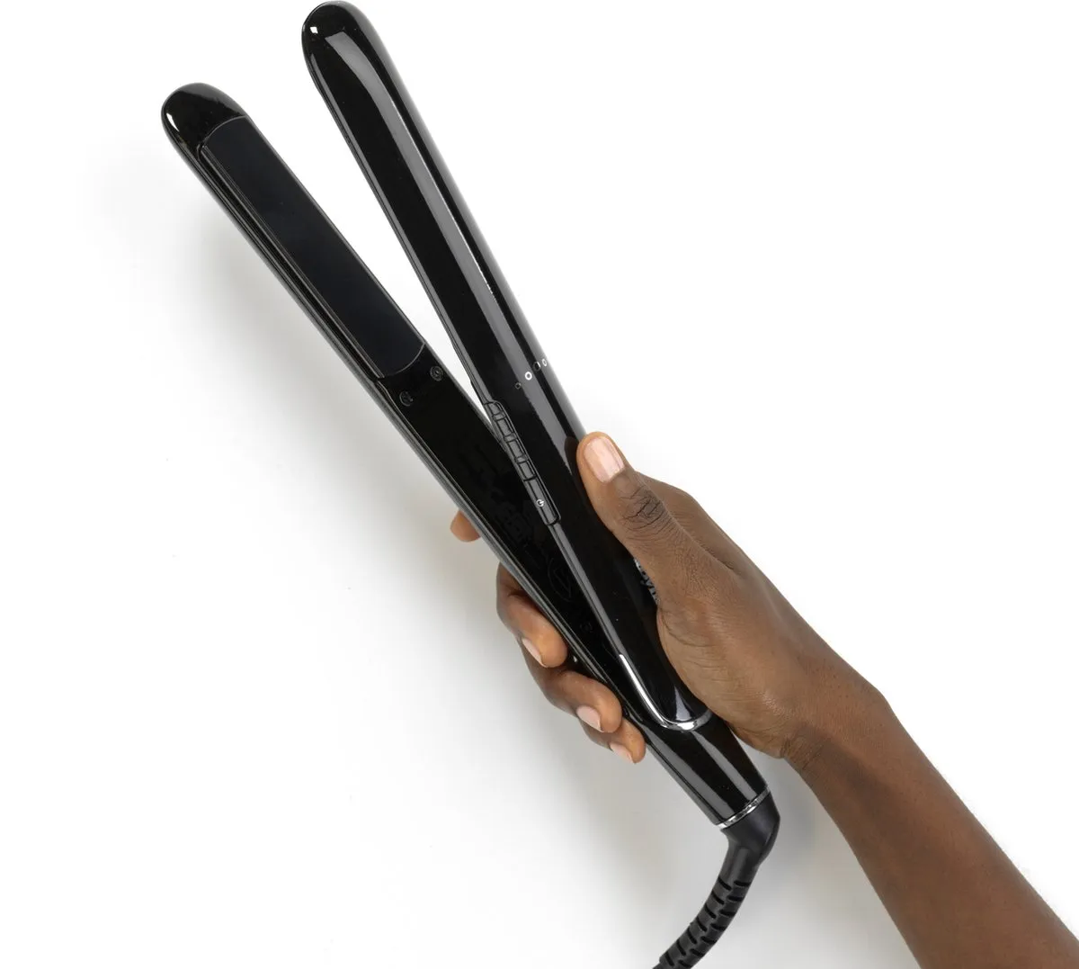 Babyliss Sleek Finish ST255E Stijltang - 230°C - Tourmaline-keramisch - Zwart/Zilver
