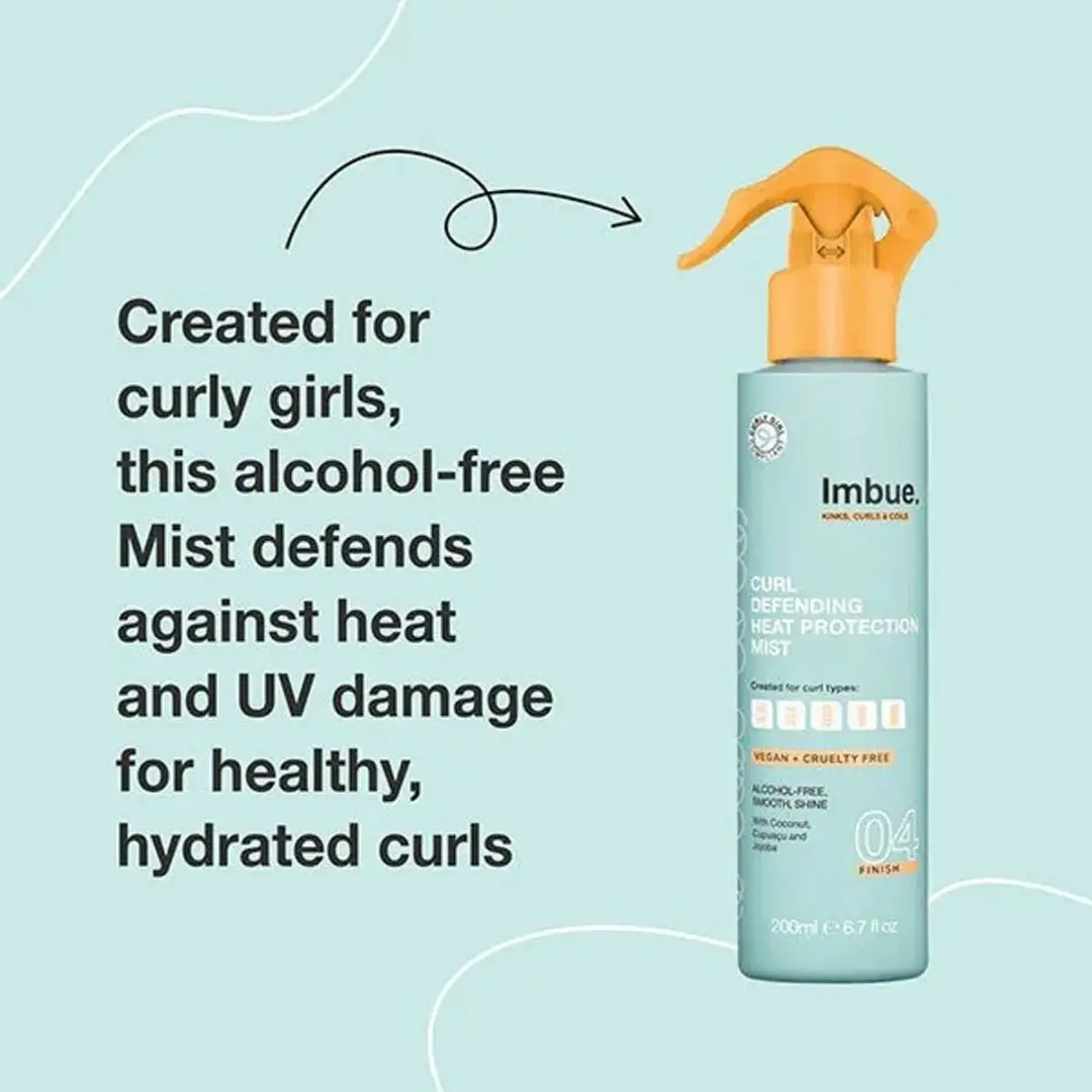 Imbue Curl Defending Heat Protection Mist - 2x200ml