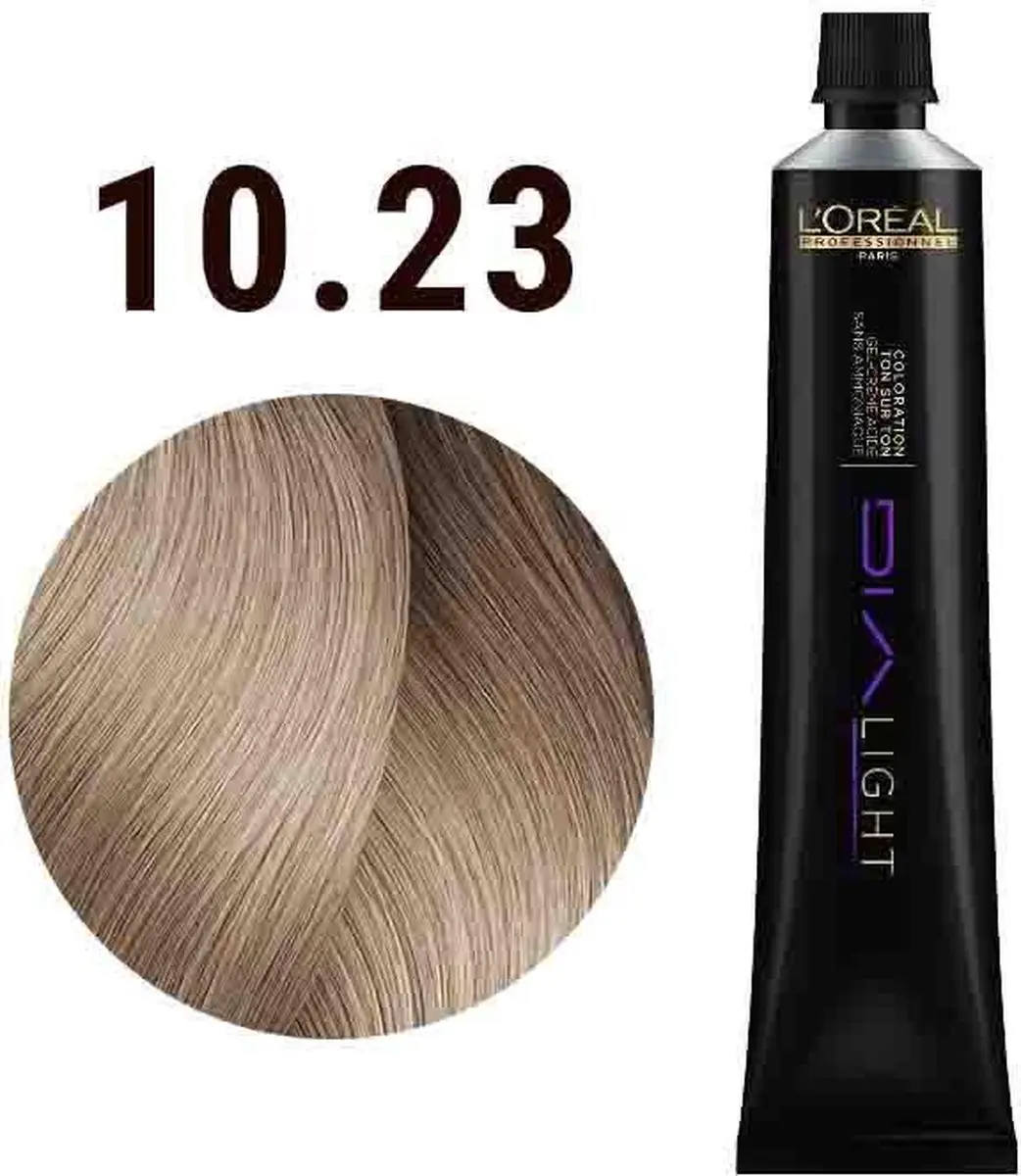 L'Oréal Professionnel Dia Light Haarverf 10.23 - 50ml - afbeelding 6 van 6