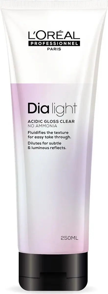 L'Oréal Professionnel Dia Light Acidic Gloss Clear Toner 250ml - afbeelding 2 van 3