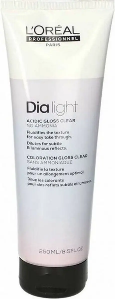 L'Oréal Professionnel Dia Light Acidic Gloss Clear Toner 250ml - afbeelding 3 van 3