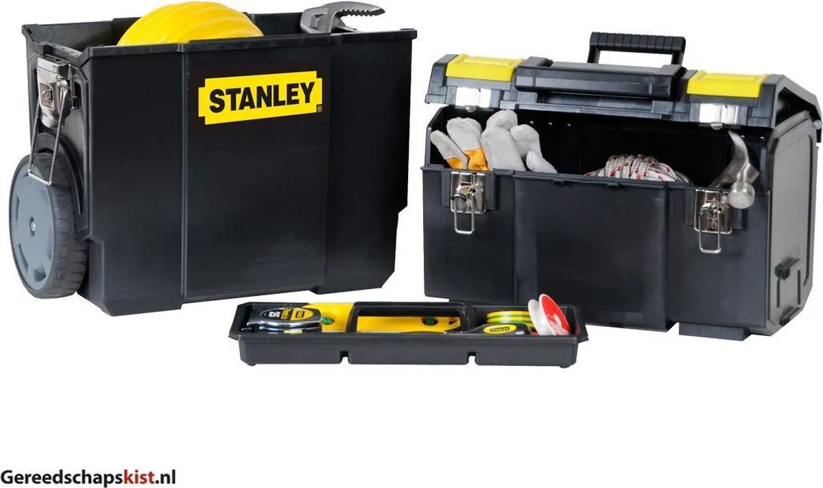 Stanley Mobile Work Center 2in1 1-70-327 - Zwart/Geel