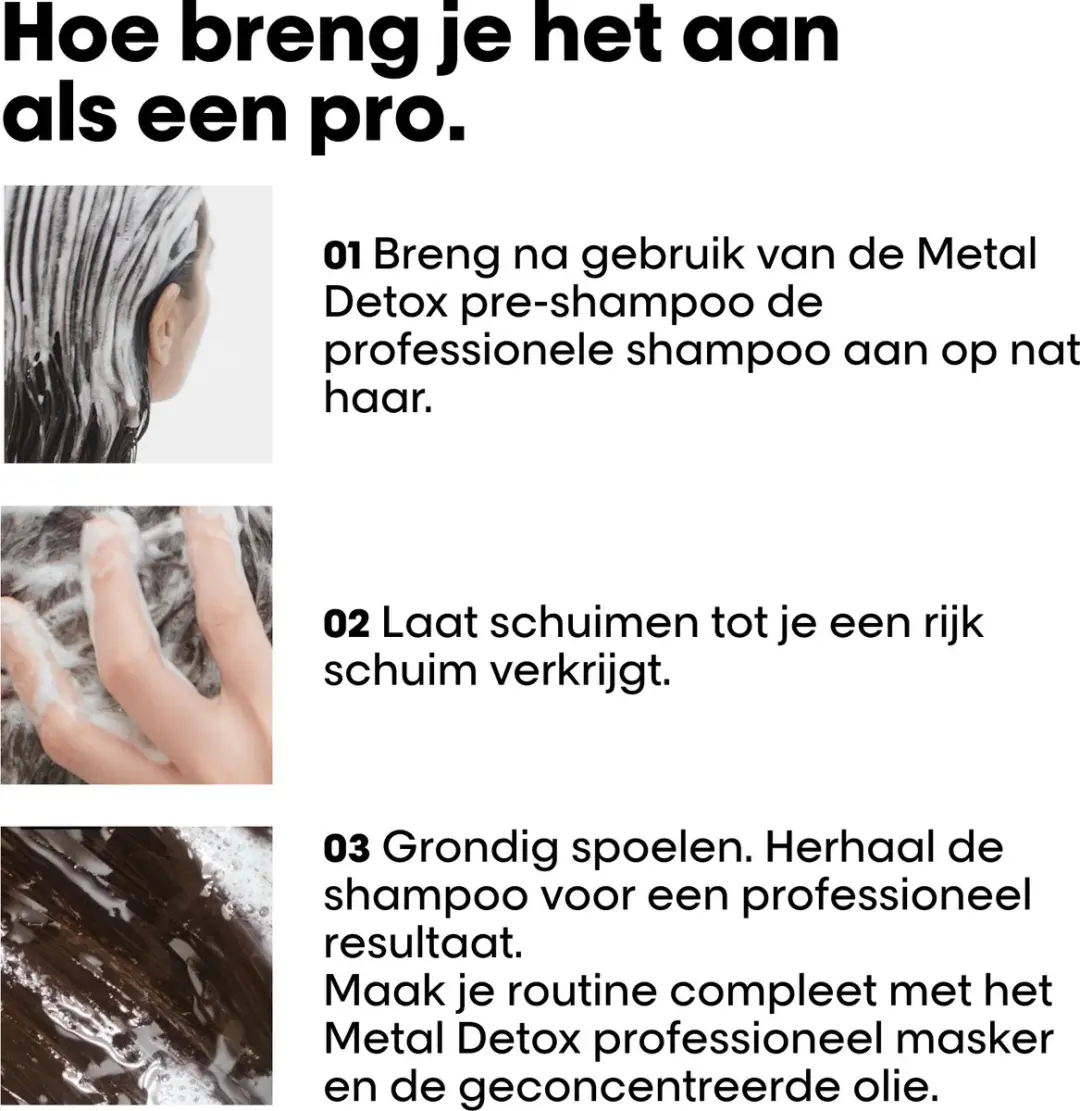 L'Oréal Professionnel Metal Detox Shampoo 300ml