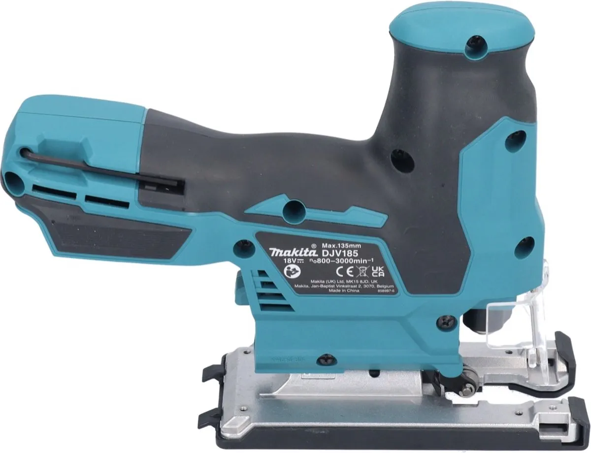 Makita DJV185Z Accu Decoupeerzaag T-Greep 18V - 3000 tpm - 6 Zaagbladen