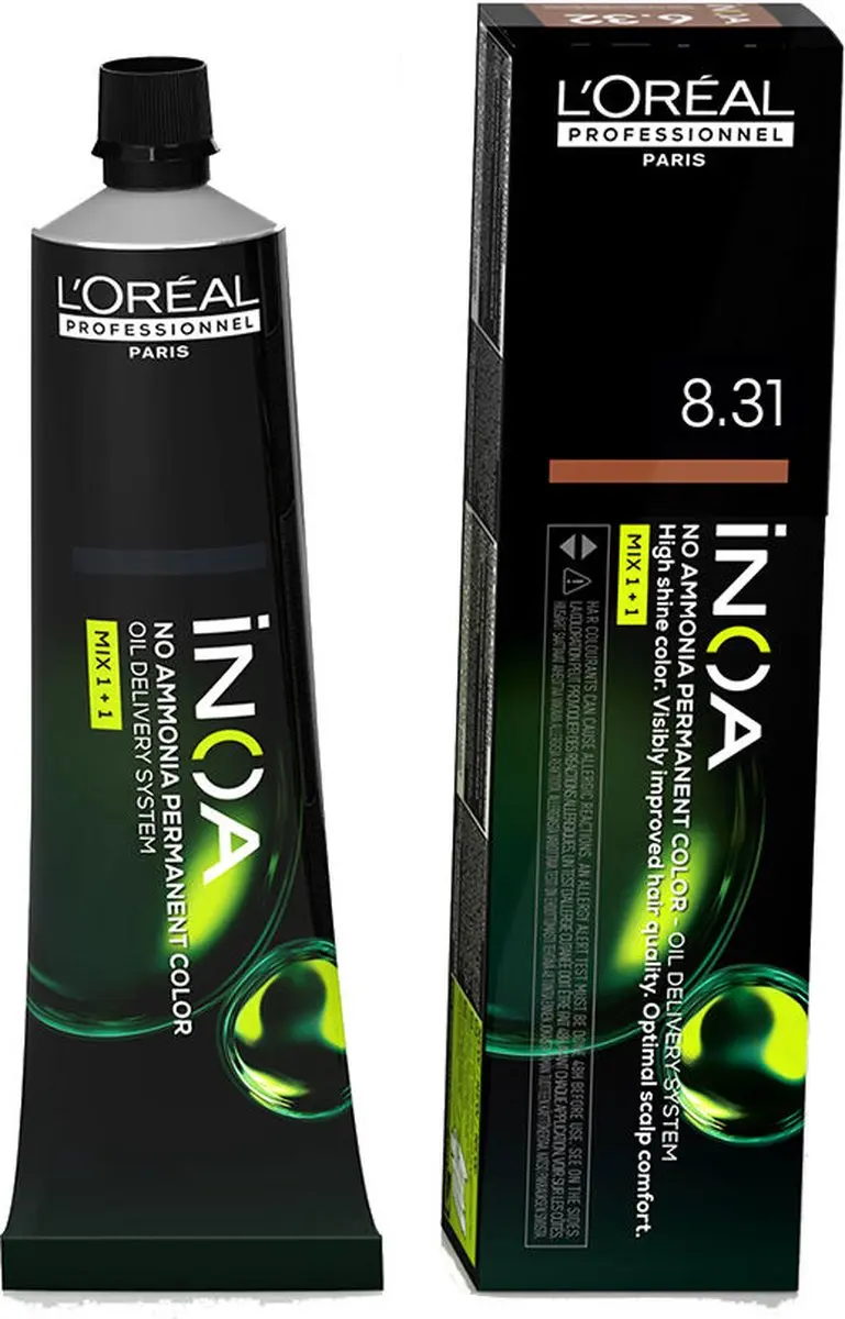L'Oréal Professionnel Inoa Nº 8.31 Permanent Haarkleur 60g