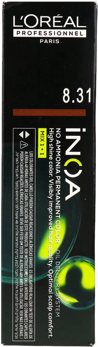 L'Oréal Professionnel Inoa Nº 8.31 Permanent Haarkleur 60g
