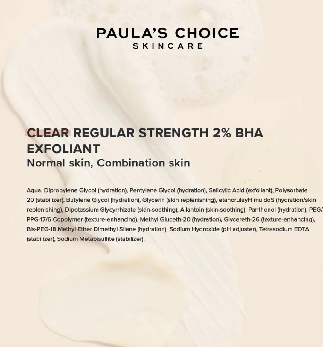 Paula's Choice Clear Regular 2% BHA Exfoliant 118ml