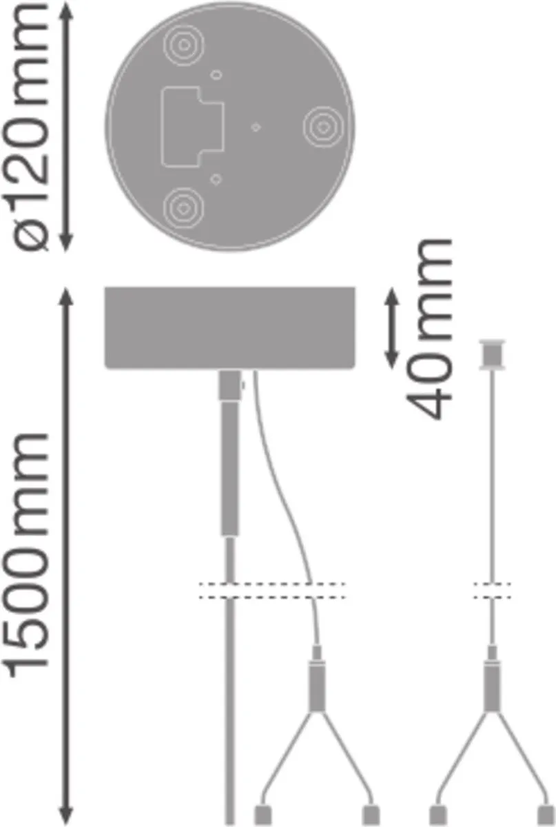 LEDVANCE Linear IndiviLED Ophangset Hanglamp - Wit