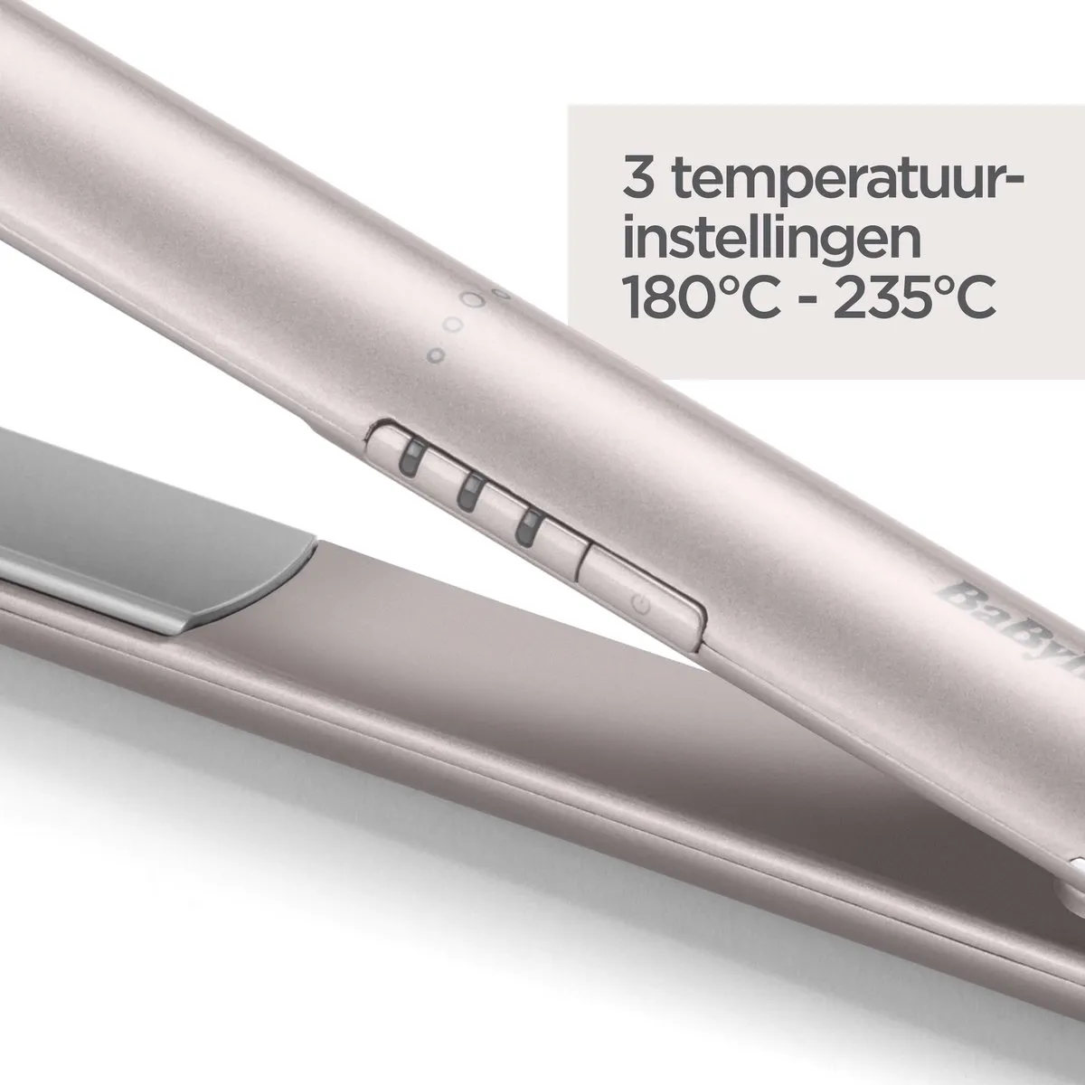 BaByliss Mauve Lustre Styler ST516E Stijltang - 3 standen tot 235°C