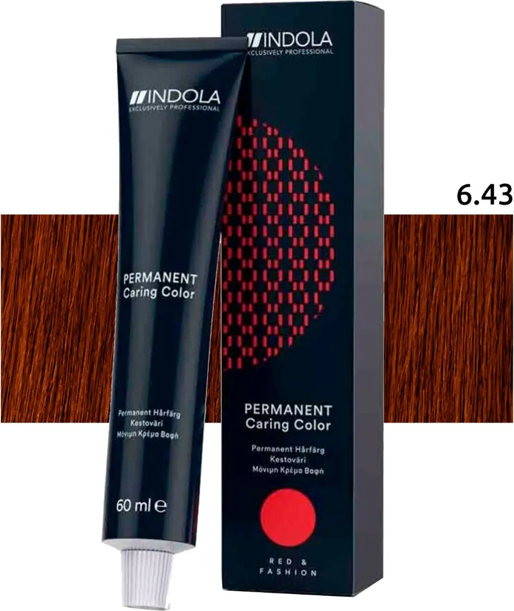 Indola Profession Permanent Caring Color 6.43 60ml