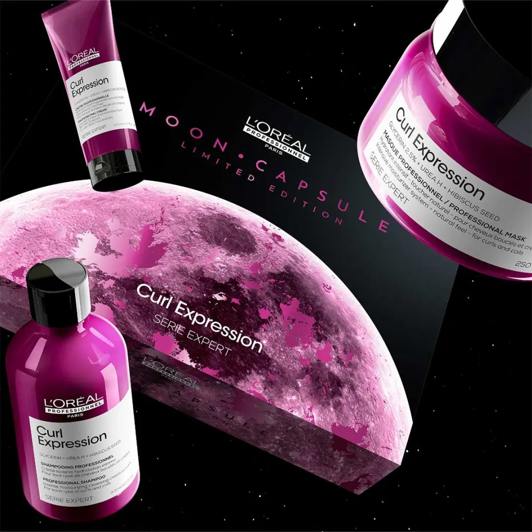 L'Oréal Professionnel Série Expert Curl Expression Holiday Set - 4 Stuks