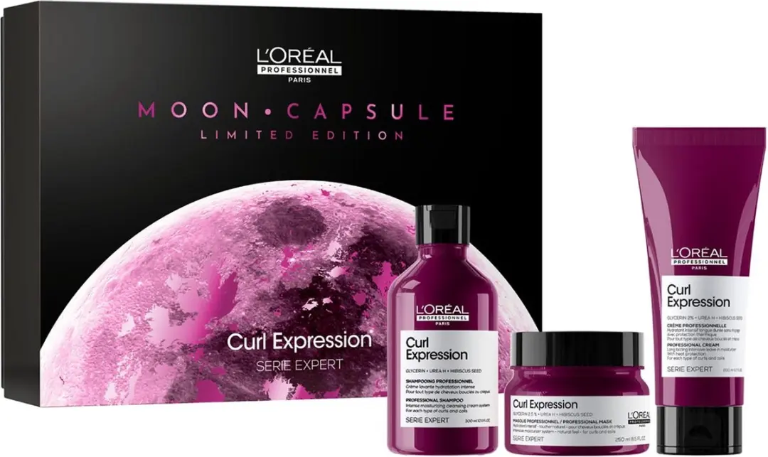 L'Oréal Professionnel Série Expert Curl Expression Holiday Set - 4 Stuks
