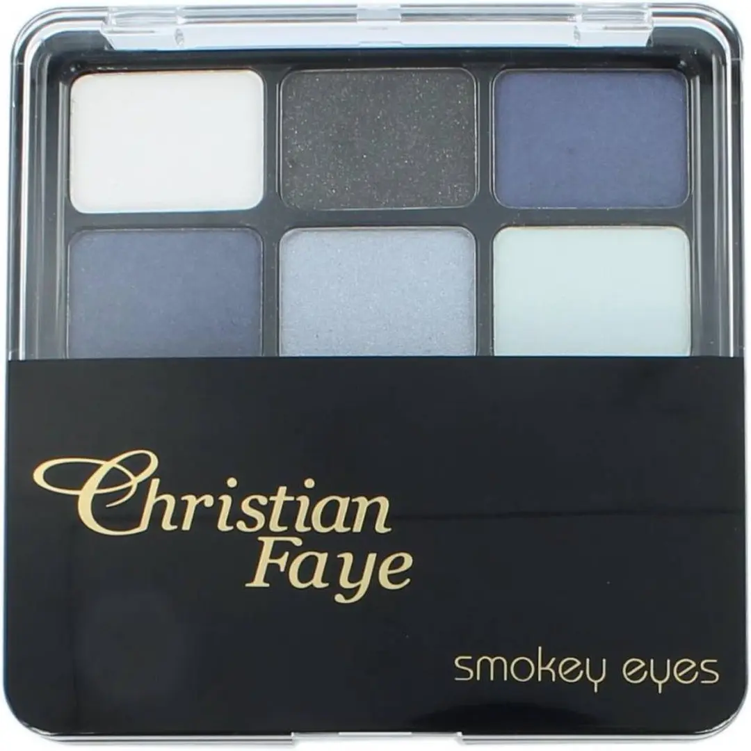 Christian Faye Smokey Eyes Oogschaduwpalette 6 Kleuren