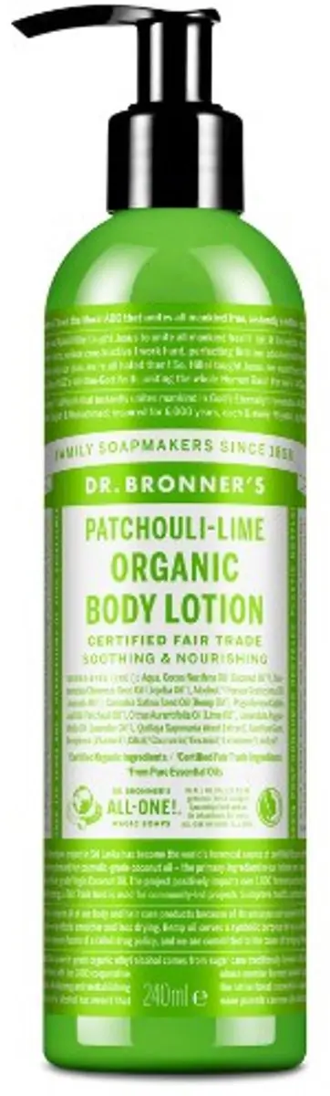 Dr. Bronner's Bodylotion Patchouli Lime 240ml