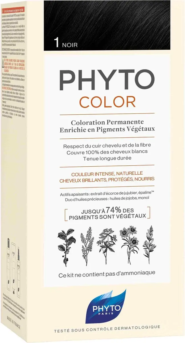 Phyto Color Permanent #1 Noir 3ml