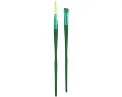 Real Techniques Nectar Pop Fine Line Make-Up Borstel - Groen - 2 Stuks