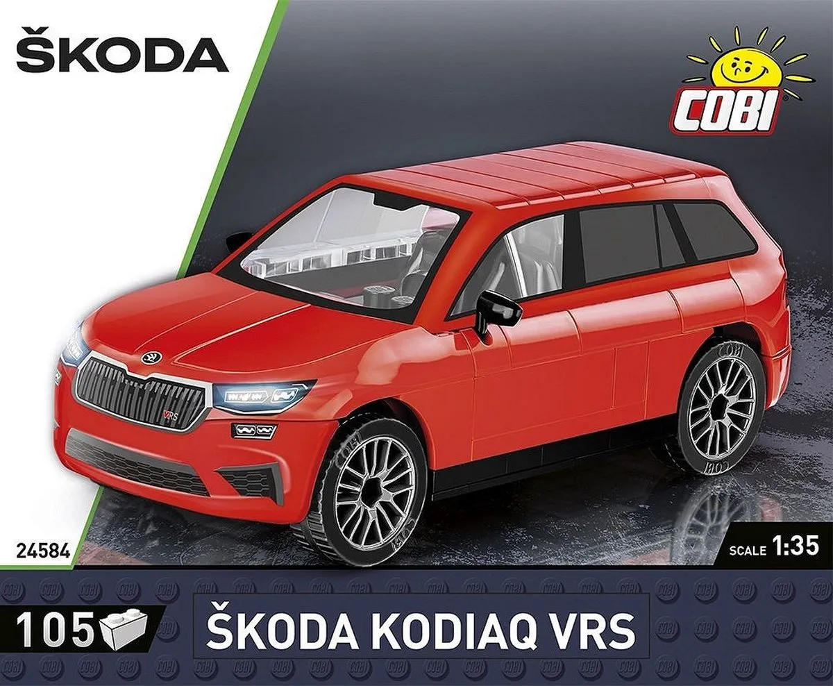 Cobi Škoda Kodiaq VRS COBI-24584 - 105 Stukken - Meerkleurig