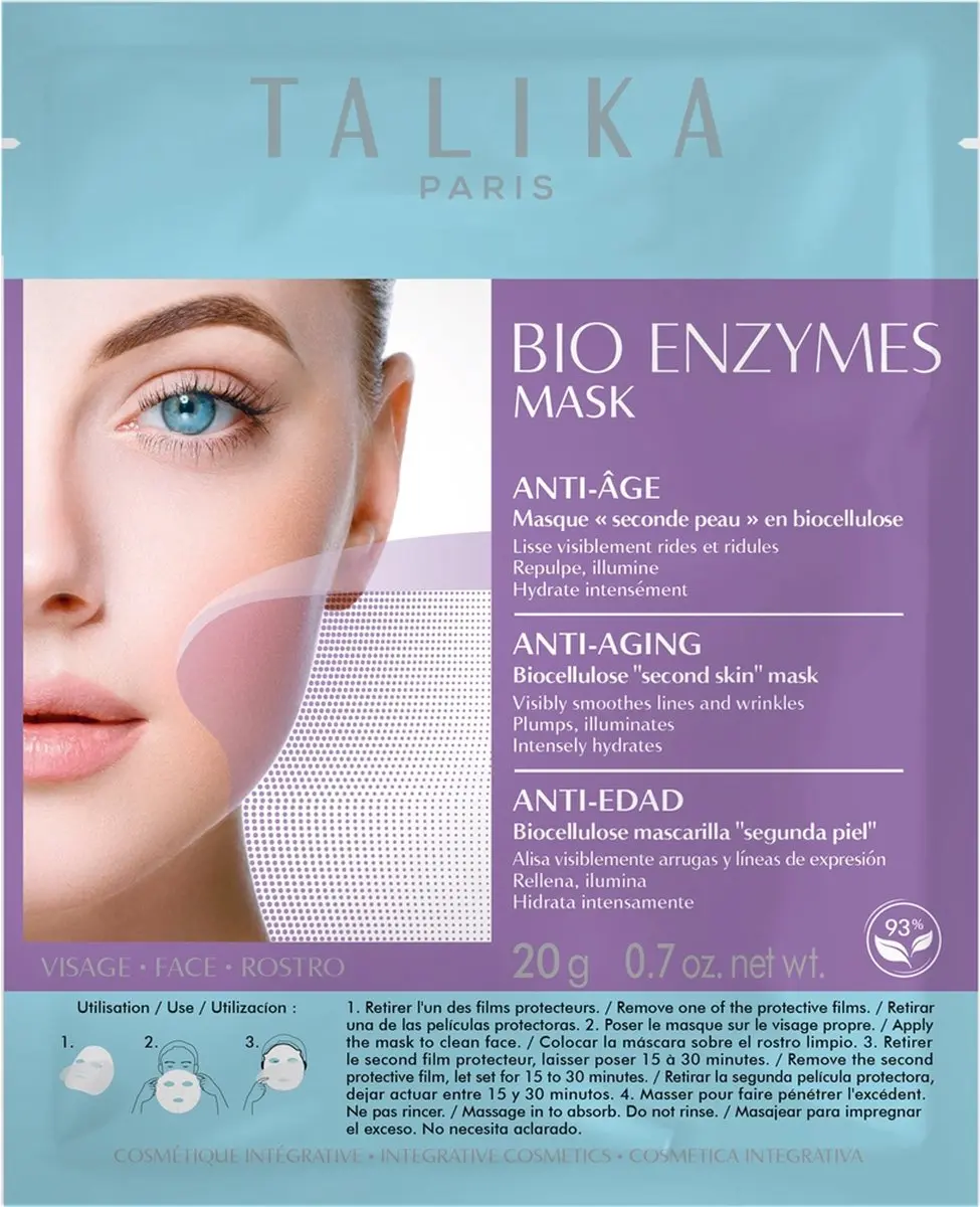 Talika Bio Enzymes Anti-Aging Mask - 20 Stuks