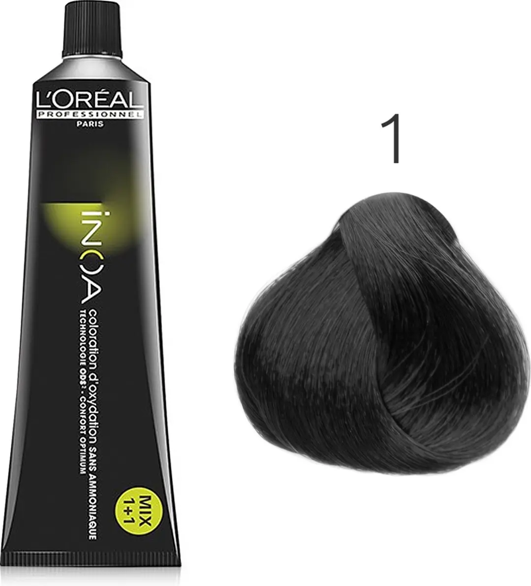 L'Oréal Paris INOA Zwart Haarkleur 150ml